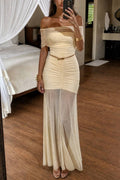 Valentina Mesh Maxi Dress