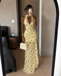 BELLA POLKA DOT DRESS – BUTTER YELLOW 🍋