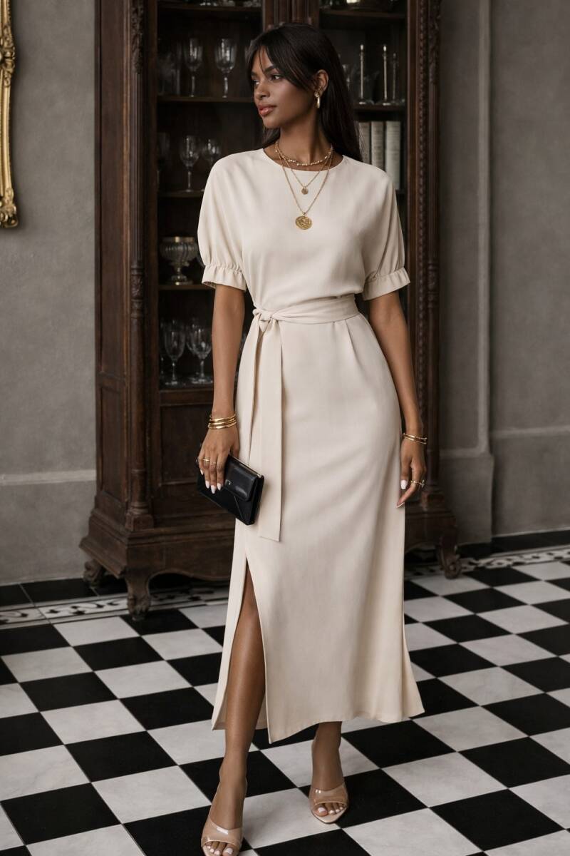 Elegant Midi Dress