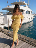 Limoncello Polka Dress