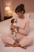 Cozy Lounge Twin Set – Zachtroze