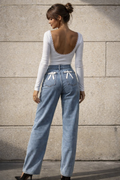 Lilly bow jeans