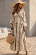 Bohemian Print Maxi Jurk