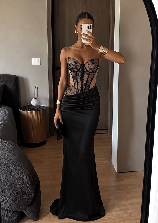 Adriana Lace Gown