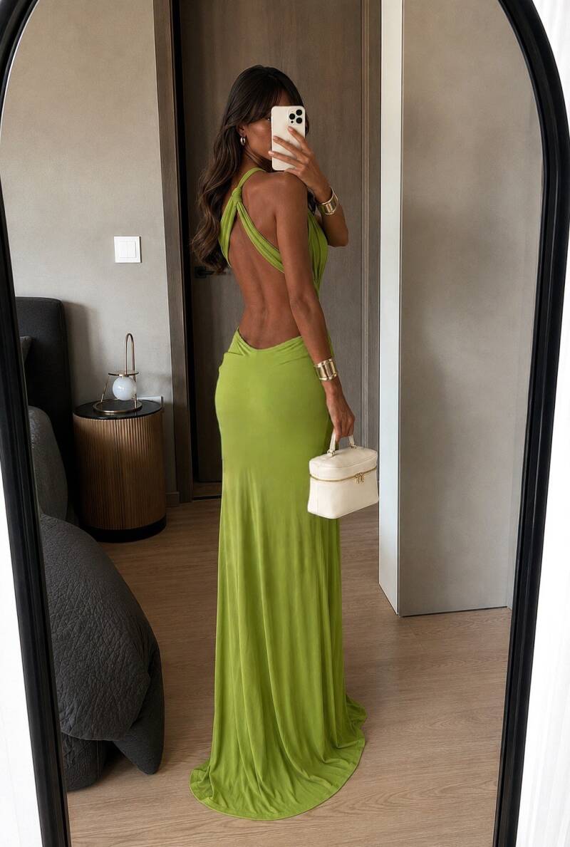 Verde Goddess Dress