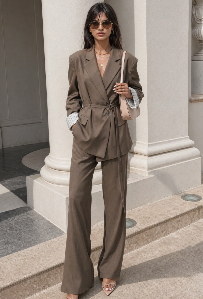 Luxury Tailored Blazer Set
